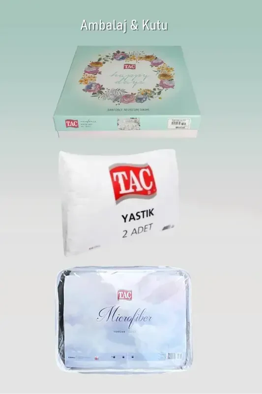 Holmes Double Bedding Set Red - Duvet Cover + Quilt + Pillow + Pillowcase - Holmes Red - 6