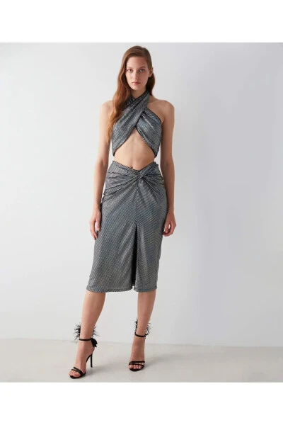 Hologram Payetli Etek - İPEKYOL (1)