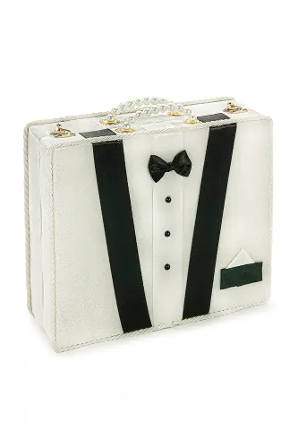 Holy Quran Set with Chest, Suitable for Groom's Trousseau, White Bridal Prayer Rug Set - IHVAN ONLINE (1)