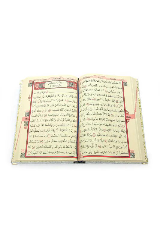 Holy Quran Set with Chest, Suitable for Groom's Trousseau, White Bridal Prayer Rug Set - 5