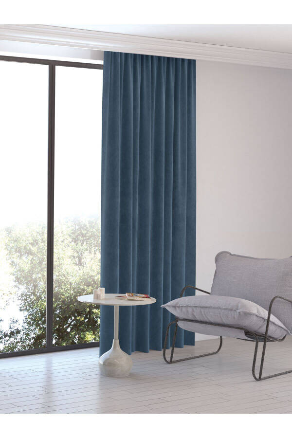 Home Daily Series Deep Blue Island Blackout Curtain - 3