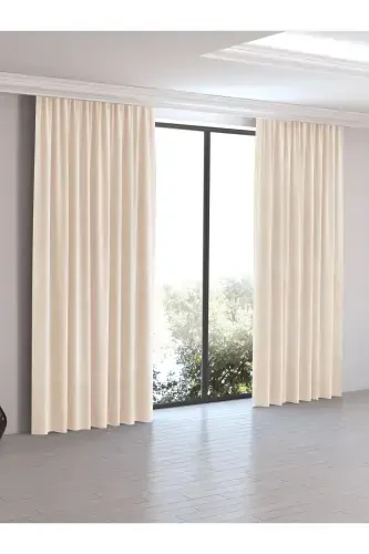 Home Daily Series Экрю Цвет Ада Фон Занавес-Экрю - 1