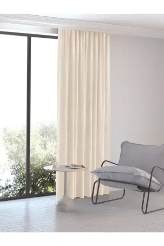 Home Daily Series Экрю Цвет Ада Фон Занавес-Экрю - 3