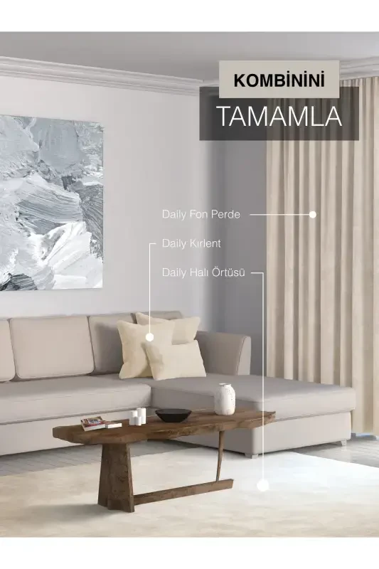 Home Daily Series Экрю Цвет Ада Фон Занавес-Экрю - 7