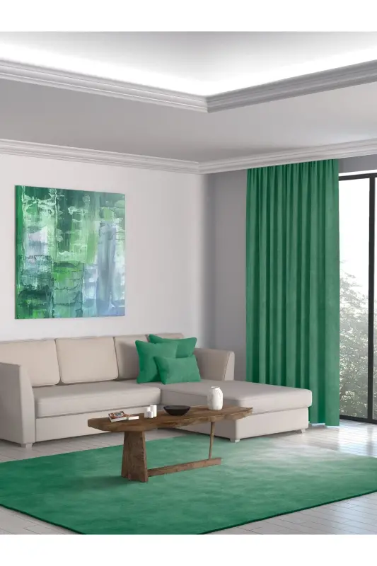Home Daily Series Emerald Green Island Backdrop-Emerald Green - 5