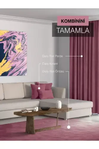 Home Daily Series Rose Gold Island Curtain-Rose Gold - 7