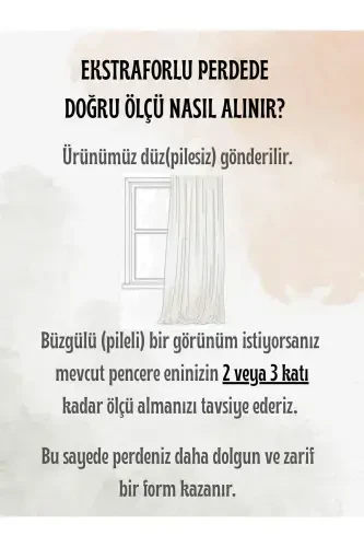 Yıl Başı Konsepti Home Daily Series Siyah Rengi Ada Fon Perde-Siyah - 2