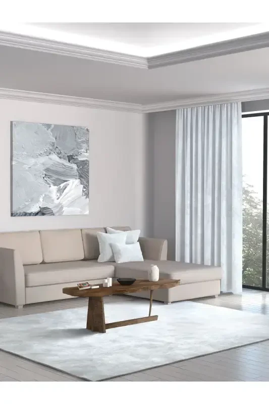 Home Daily Series White Island Backdrop-White - 2