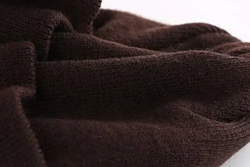 Home Prefer Men's Winter Beanie Hat with Brim Warm Double Knit Cuff Beanie Cap Watch Radar Hat - 6