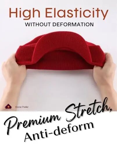 Home Prefer Men's Winter Beanie Hat with Brim Warm Double Knit Cuff Beanie Cap Watch Radar Hat - 5