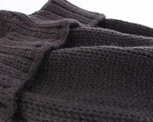 Home Prefer Mens Winter Hat Knit Earflap Hat Stocking Caps with Ears Beanie Hat - 4