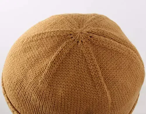 Home Prefer Mens Winter Hat Knit Earflap Hat Stocking Caps with Ears Beanie Hat - 4