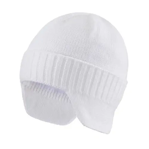 Home Prefer Mens Winter Hat Knit Earflap Hat Stocking Caps with Ears Beanie Hat - 1