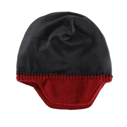 Home Prefer Mens Winter Hat Knit Earflap Hat Stocking Caps with Ears Beanie Hat - 6