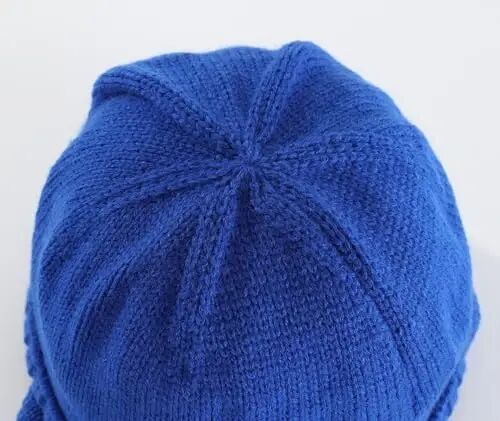Home Prefer Mens Winter Hat Knit Earflap Hat Stocking Caps with Ears Beanie Hat - 6