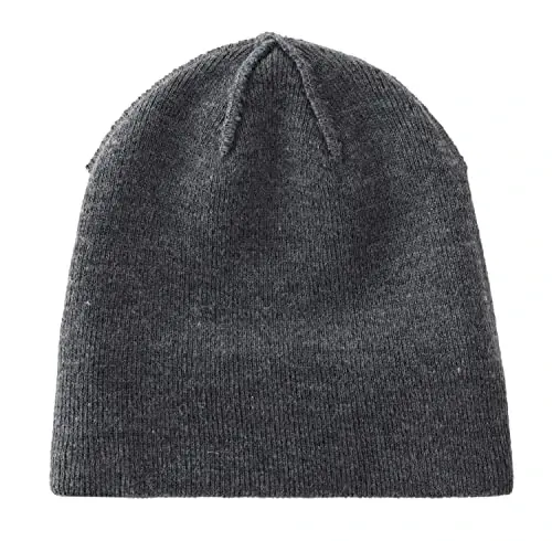 Home Prefer Mens Winter Hats Acrylic Knit Cuff Beanie Cap Warm Womens Beanie Hat - 6