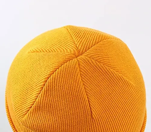 Home Prefer Mens Winter Hats Acrylic Knit Cuff Beanie Cap Warm Womens Beanie Hat - 4