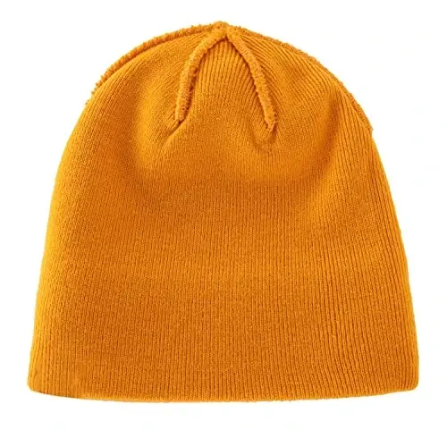 Home Prefer Mens Winter Hats Acrylic Knit Cuff Beanie Cap Warm Womens Beanie Hat - 6