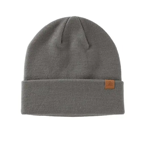 Home Prefer Mens Winter Hats Acrylic Knit Cuff Beanie Cap Warm Womens Beanie Hat - 9