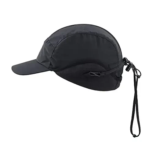 Home Prefer Waterproof Men's Winter Hats with Visor Warm Fleece Lined Baseball Cap Earflaps Trooper Trapper Hat for Men - MODAZONE (1)