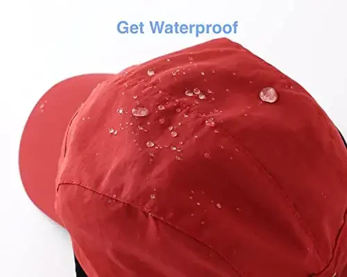 Home Prefer Waterproof Men's Winter Hats with Visor Warm Fleece Lined Baseball Cap Earflaps Trooper Trapper Hat for Men - 3