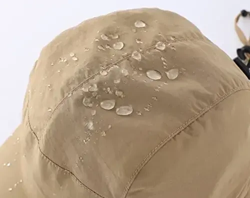 Home Prefer Waterproof Men's Winter Hats with Visor Warm Fleece Lined Baseball Cap Earflaps Trooper Trapper Hat for Men - 3