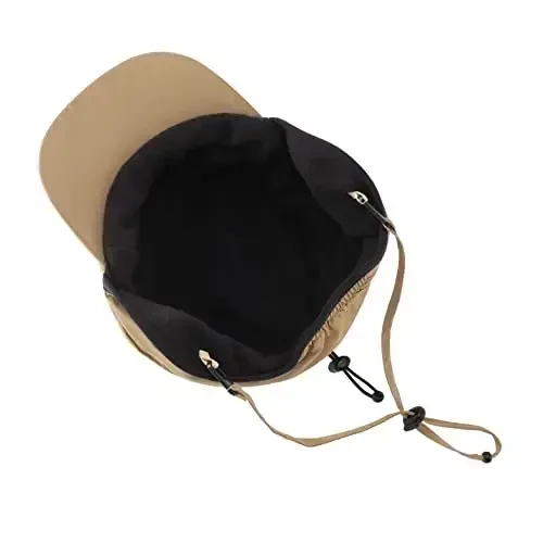 Home Prefer Waterproof Men's Winter Hats with Visor Warm Fleece Lined Baseball Cap Earflaps Trooper Trapper Hat for Men - 6