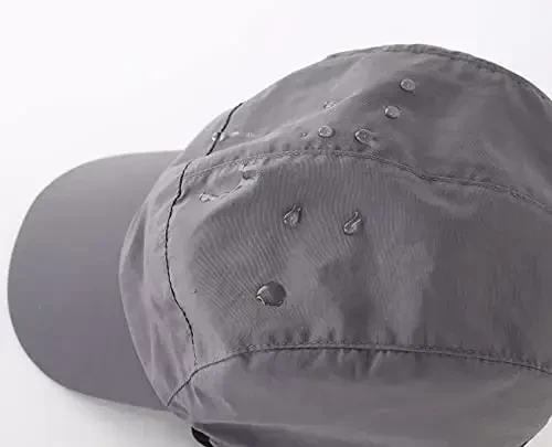 Home Prefer Waterproof Men's Winter Hats with Visor Warm Fleece Lined Baseball Cap Earflaps Trooper Trapper Hat for Men - 4