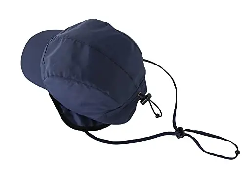 Home Prefer Waterproof Men's Winter Hats with Visor Warm Fleece Lined Baseball Cap Earflaps Trooper Trapper Hat for Men - 6