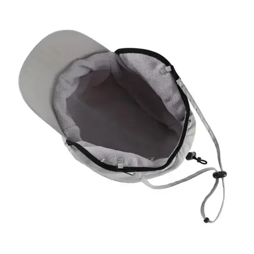 Home Prefer Waterproof Men's Winter Hats with Visor Warm Fleece Lined Baseball Cap Earflaps Trooper Trapper Hat for Men - 3