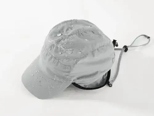 Home Prefer Waterproof Men's Winter Hats with Visor Warm Fleece Lined Baseball Cap Earflaps Trooper Trapper Hat for Men - 4