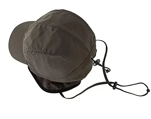 Home Prefer Waterproof Men's Winter Hats with Visor Warm Fleece Lined Baseball Cap Earflaps Trooper Trapper Hat for Men - 6