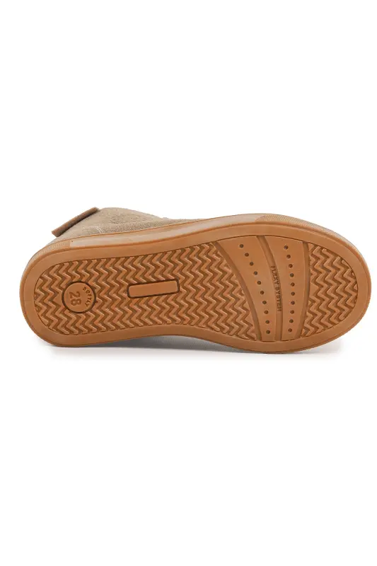 Homer Fermuarlı Erkek Bebek Günlük Bot Ayakkabı-Kum - 5