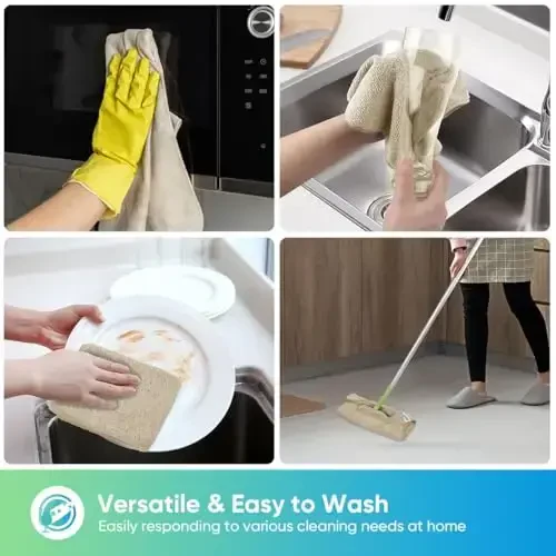 HOMEXCEL Коричневая микрофибровая ткань для чистки, 12 шт. Премиальные микрофибровые полотенца для автомобилей, безворсовые, без царапин, отлично впитывающие, многоразовые тряпки для чистки автомобиля, дома, кухни, окон, 11,5