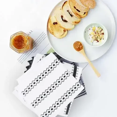 HOMEXCEL Microfiber Cleaning Cloth, Kitchen Towels 12 Pack, Lint Free, Scratch-Free, Highly Absorbent, Reusable Dish Towels for Kitchen and Household - 5