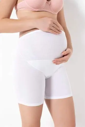 Homilador boksershortlari oq paxta likrali oq - 10