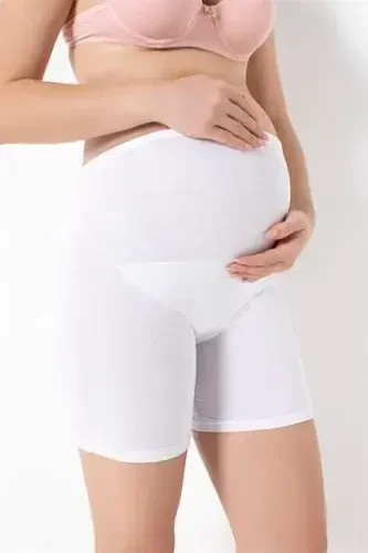 Homilador boksershortlari oq paxta likrali oq - 10