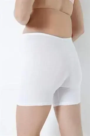 Homilador boksershortlari oq paxta likrali oq - 13