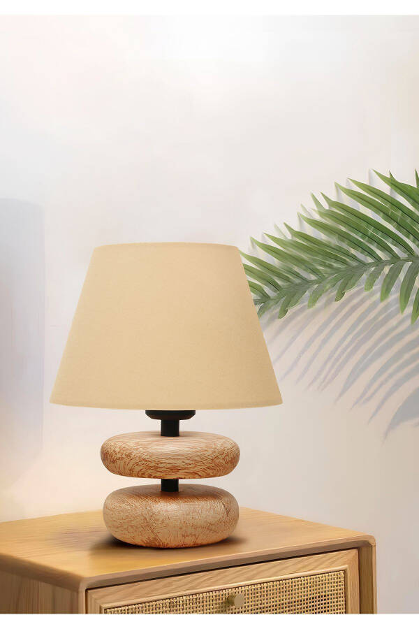 Homing Moji Natural Wooden Design Lampshade / Fabric - 6