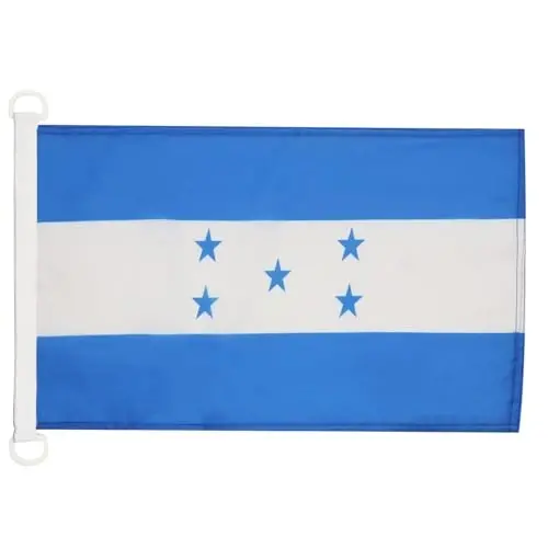 Honduras NAUTICAL Flag 18'' x 12'' - Honduran flags 30 x 45 cm. - Banner 12x18 in for boat - AZ FLAG 