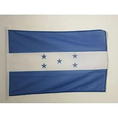 Honduras NAUTICAL Flag 18'' x 12'' - Honduran flags 30 x 45 cm. - Banner 12x18 in for boat - AZ FLAG - 1