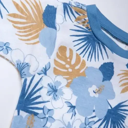 HonestBaby 2-Piece Pajamas Sleepwear Pjs 100% Organic Cotton for Baby, Toddler, Kids, Boy - 3