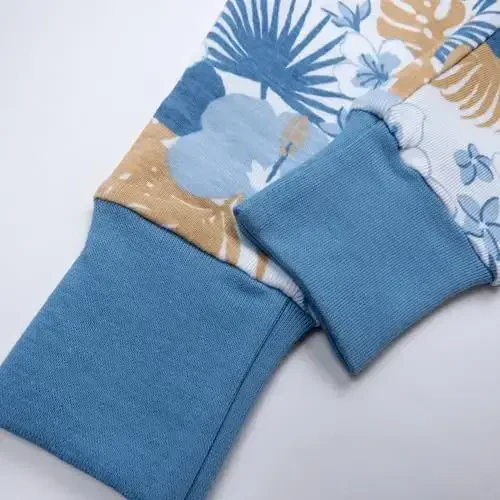 HonestBaby 2-Piece Pajamas Sleepwear Pjs 100% Organic Cotton for Baby, Toddler, Kids, Boy - 5