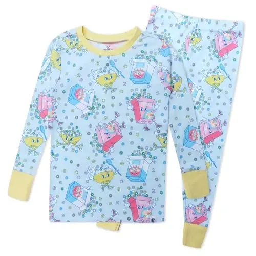 HonestBaby 2 qismli pijamalar Uxlash uchun kiyimlar Pjs 100% Organik Paxta Chaqaloq, Yosh bola, Bolalar, O'g'il bola uchun - HONESTBABY