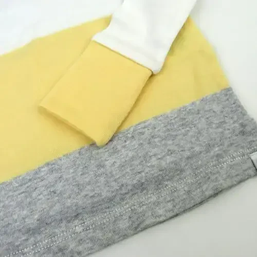 HonestBaby 2 qismli pijamalar Uyqu kiyimlari Pjs 100% Organik Paxta Chaqaloq, Go'dak, Bolalar, Bola uchun - 4