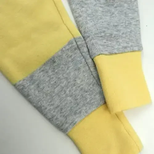 HonestBaby 2 qismli pijamalar Uyqu kiyimlari Pjs 100% Organik Paxta Chaqaloq, Go'dak, Bolalar, Bola uchun - 5