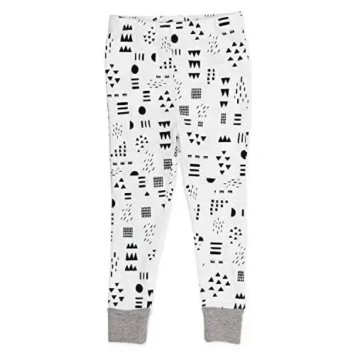 HonestBaby baby-boys 2-piece Pajamas Sleepwear Pjs 100% Organic Cotton for Baby, Toddler, Kids, Boy - 3