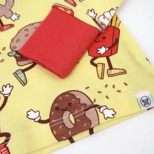 HonestBaby 2 qismli pijamalar Uyqu uchun kiyimlar Pjs 100% Organik paxta Chaqaloq, yosh bola, bolalar, o'g'il bola uchun - 3