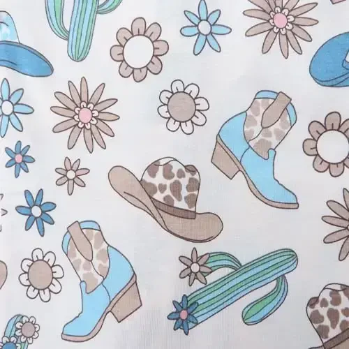 HonestBaby 2 qismli pijamalar Uyqu uchun kiyimlar Pjs 100% organik paxta Chaqaloqlar, yosh bolalar, bolalar, o'g'il bolalar uchun - 5