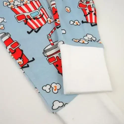 HonestBaby baby-boys 2-piece Pajamas Sleepwear Pjs 100% Organic Cotton for Baby, Toddler, Kids, Boy - 5